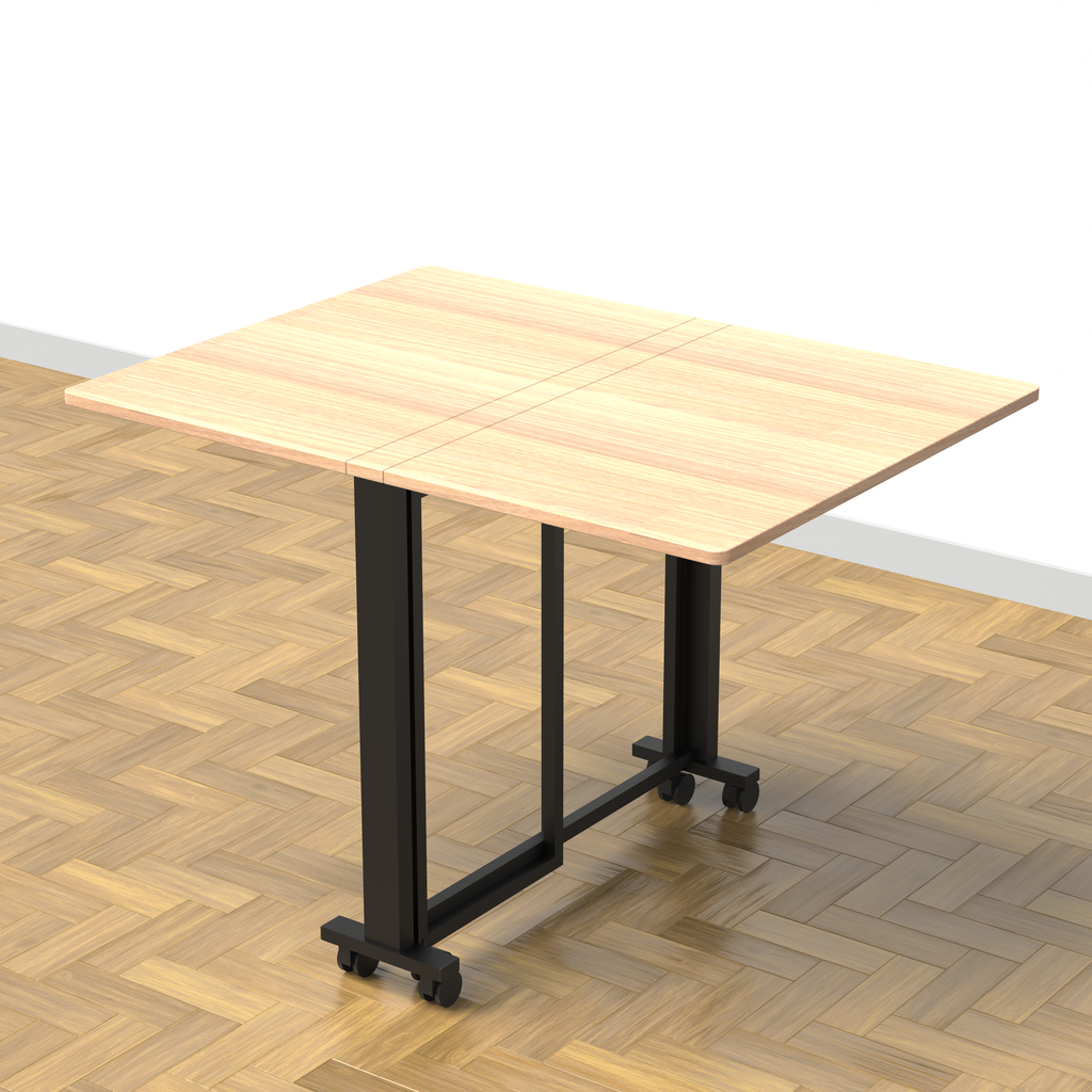 InnoFur Easy Folding Dining Table, 2 and 4 seater