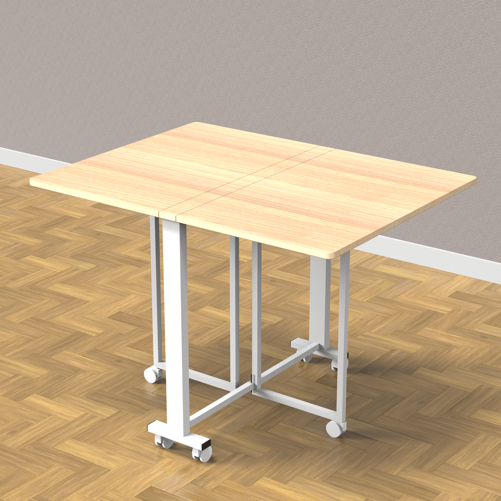 InnoFur Easy Folding Dining Table, 2 and 4 seater