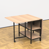 InnoFur Forio Folding Dining Table with Storage