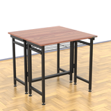 InnoFur Aplos Double Folding Utility, Dining Table