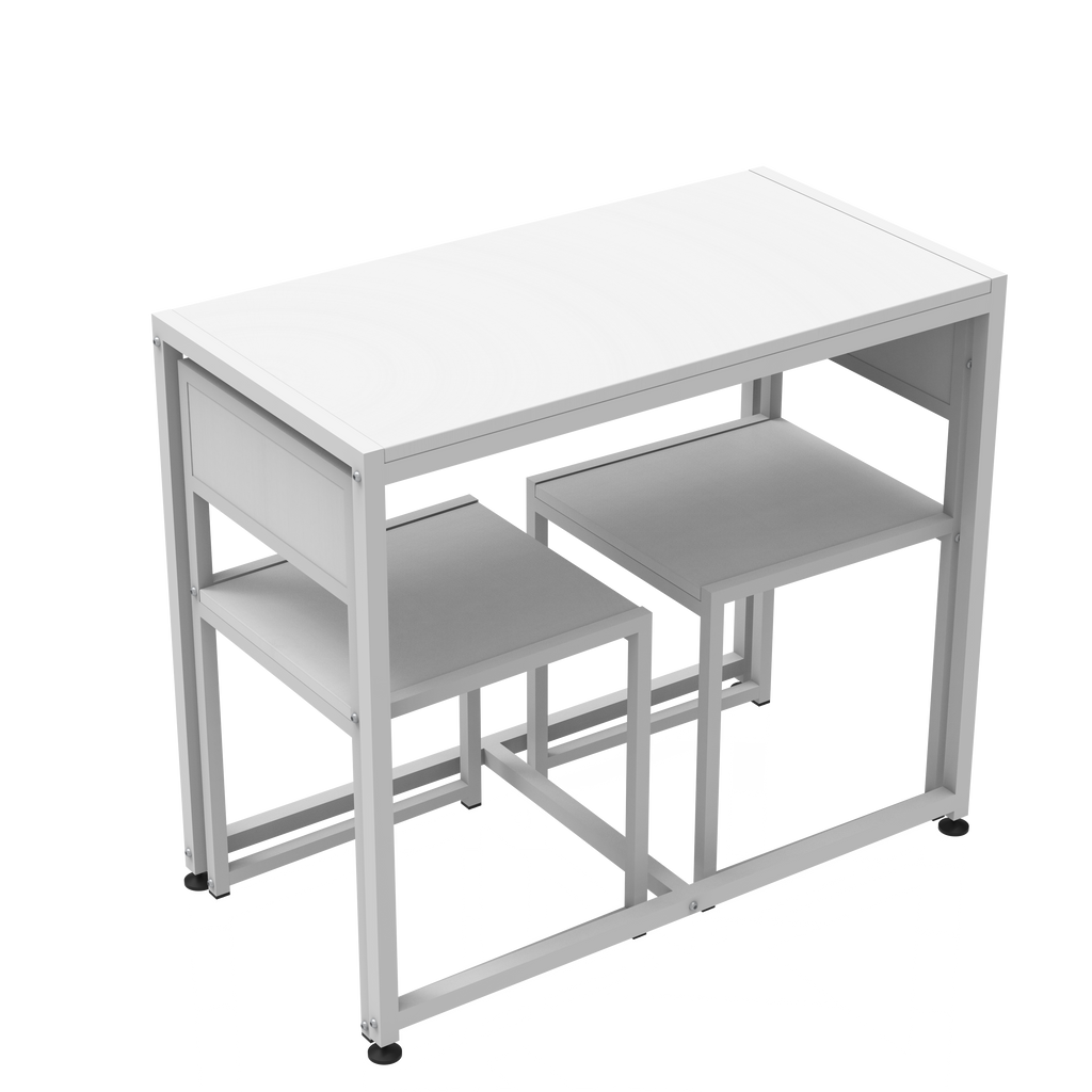 InnoFur Morfos 2 Seater Dining Table Set with Chairs