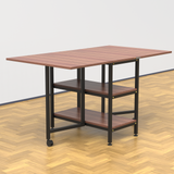 InnoFur Forio Folding Dining Table with Storage