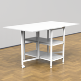 InnoFur Forio Folding Dining Table with Storage