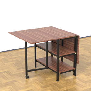 InnoFur Forio Folding Dining Table with Storage