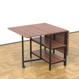 InnoFur Forio Folding Dining Table with Storage