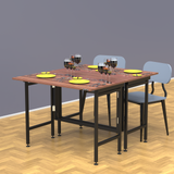 InnoFur Aplos Double Folding Utility, Dining Table