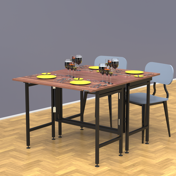 InnoFur Aplos Double Folding Utility, Dining Table