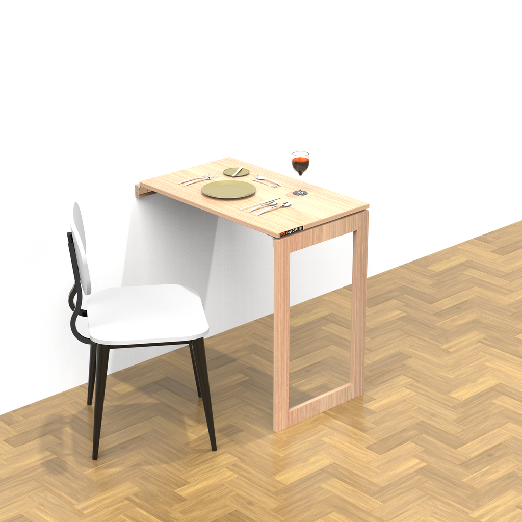 Folding dining table for wall deals