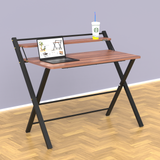 InnoFur Meleti Folding Study Desk | Foldable Office Table | Adjustable Laptop Cum Big Computer Table