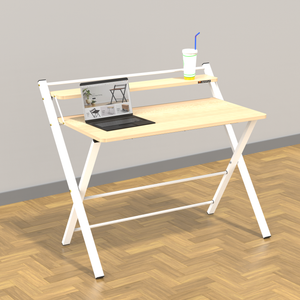 InnoFur Meleti Folding Study Desk | Foldable Office Table | Adjustable Laptop Cum Big Computer Table