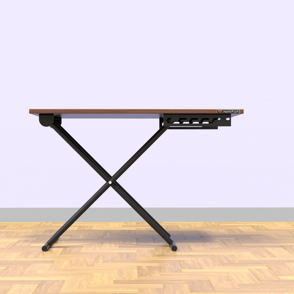 InnoFur Karry Foldable Height Adjustable Coffee Center Table